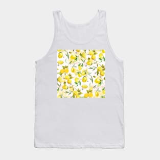 Watercolor lemons 2 Tank Top